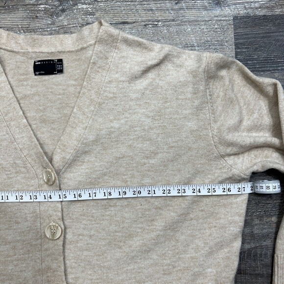 ASOS Design Curve V Neck Fluffy Button Down Soft Cardigan Size 14 - Picture 11 of 11